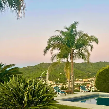 Palm Maresme - With Bathroom And Terrasse With Ocean Views In A Private Allotjament i esmorzar Vilassar De Dalt